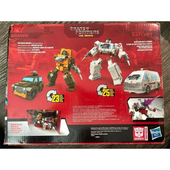 86-27 Brawn 86-28 Autobot Ratchet 2-Pack Transformers NEW - Picture 3 of 3